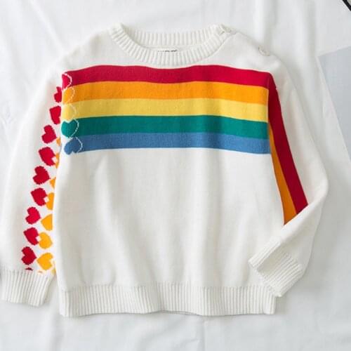 2020 New Baby Girls Boys Sweater Autumn Spring Kids Clothing Baby Boys Pullover Sweater Knitted Sweater Childrens Clothing