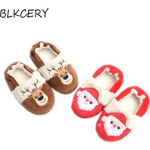Toddler Girls Slippers for Baby Boy Slippers Plush Warm Cartoon Bear Bunny Children Home Shoes Little Kid House Footwear Gifts