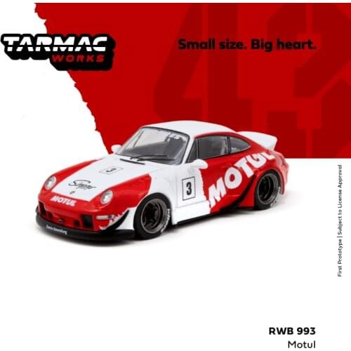 Tarmac Works 1:43 RWB 993 Motul Diecast Model Car