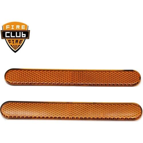 1pair Motorcycle Rear Reflector Reflective Sticker ABS Plastic For Harley Sportster XL883N XL1200N/V/X