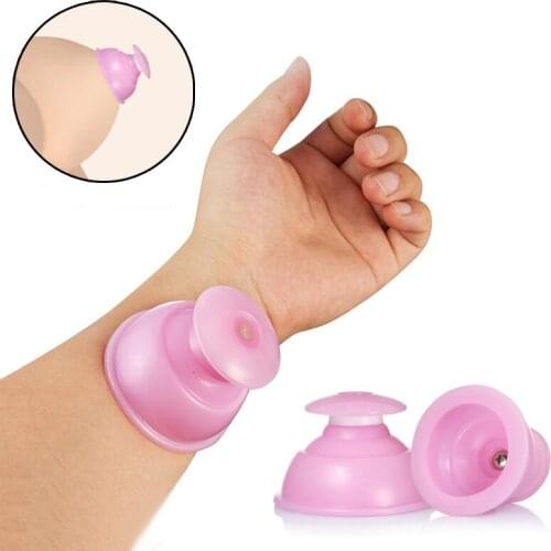 1 Pair Silicone Erotic Nipple Sucker Breast Enlargement Nipple Clamps Nipple Sucking Stimulator Chest Massage Sex Toys for Woman