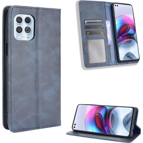 For Motorola Moto G100 Case Wallet Flip Style Leather Magnet Phone Bag Cover For Motorola Moto G100 With Photo Frame 6.7"