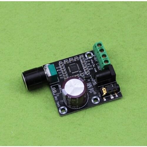 DC12V 15W + 15W PAM8610 Dual Channel Class D High Definition Digital Amplifier Board (H5A5) CMOS audio amplifier