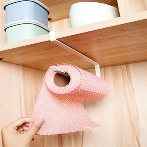 Dropship Kitchen Toilet Paper Holder Tissue Holder Hanging Bathroom Toilet Paper Holder Roll Paper Holder Towel Rack Stand