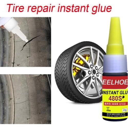 20g Car Tire Adhesives Tire Repair Glue Sealers Super Caulk Car Rubber Repair Tire Glue Window Speaker Seal Tire Repair Glue