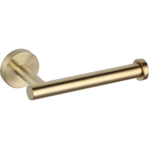 Brushed Gold Toilet Paper Holder wc paper holder waterproof Toilet Paper Holder for Bathroom Accessories Set