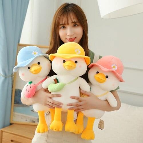 Cute Duck Plush Toys High Quality Soft Stuffed Doll For Kids Christmas Gift