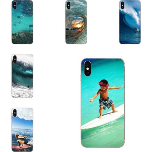 Surfing In Hawaii Ocean Soft Protective Case For HTC U11 Life Capa U11 Plus U 11 U12 Life