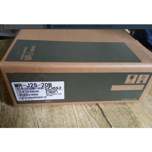 NEW&ORIGINAL MR-J2S-20B AC SERVO DRIVER MR-J2S-20B *100% REAL STOCK,Please contact us for real photo