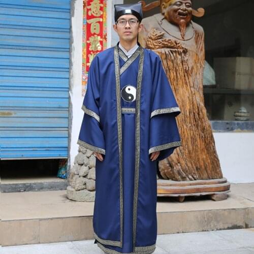 Wudang Tai Chi Clothing Robe Clothing Taoist Monks Clothing Practices Martial Arts Buddhist Uniforms