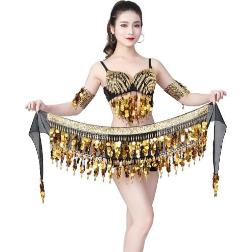 This Link We Just Sell The Belly Dance Hip Scarf /Coins Belt 2021 Belly Dance Costumes Accessories For Women