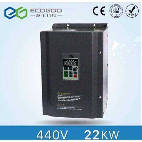 22KW 30HP 400HZ VFD Inverter Frequency converter triple phase input 3phase 440v output 40A for 30HP motor