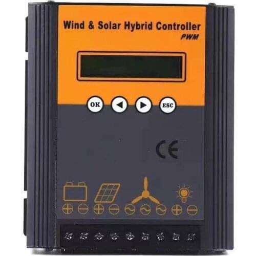 PWM Wind & Solar Hybrid Charge Controller 600W WIND 200W SOLAR 24V