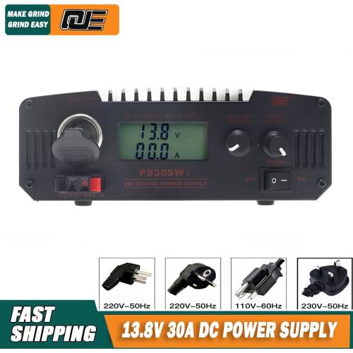QJE PS30SWV Car Base Shortwave Radio DC Communication Switching Power Supply 13.8V 30A