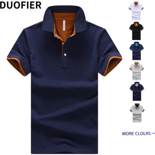 Man Fashion Polo Shirts Casual Solid Short Sleeve High Quality Slim Summer Men Clothing Polo Shirt Tops Polo Homme Streetwear
