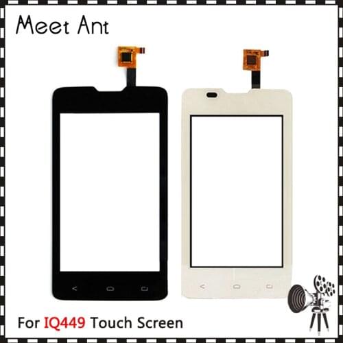 Replacement High Quality 4.5" For Fly IQ449 Touch Screen Digitizer Sensor Outer Glass Lens Panel