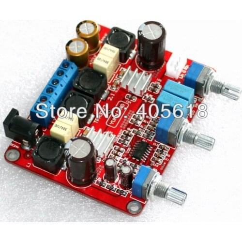 Assembled HI-FI TPA3123 Amplifier AMP Board 2.1 Channel 25WX2 + 50W Subwoofer
