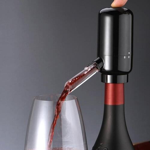 Smart Electric Red Wine Dispenser Quick Sobering Automatic Wine Decanter USB Charging Aerator Pourer For Kitchen