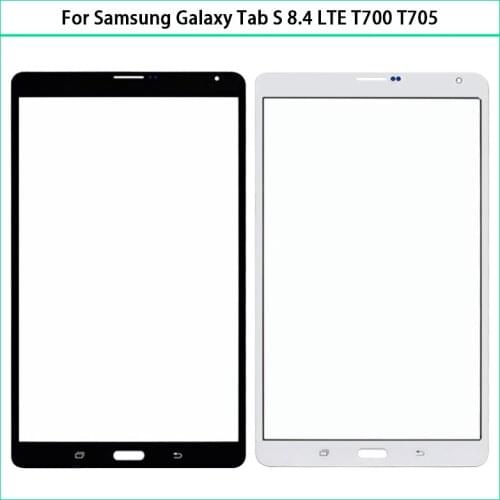 New 8.4 inch For Samsung Galaxy Tab S 8.4 LTE T700 SM-T700 T705 SM-T705 Touch Screen LCD Front Outer Glass Panel Replace