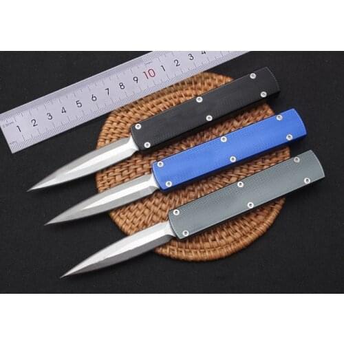3 colors ELMAX blade aluminum handle 17.5CM pocket camping hunting knife tactical survival knife