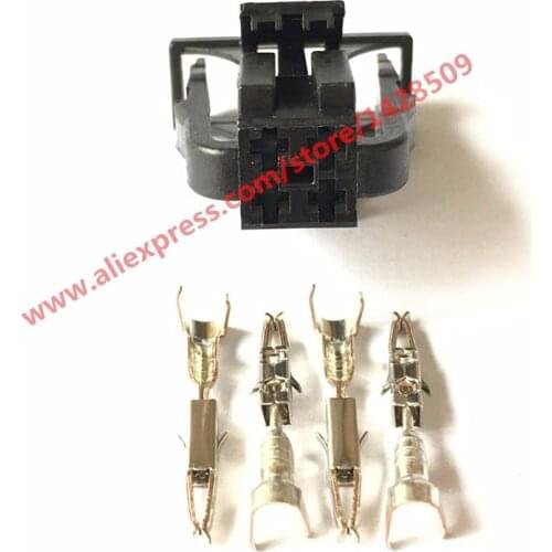 20 Sets 4 Pin Waterproof Female Car Automotive Housing Plug Auto Electric Wiring Connector 3B0972722
