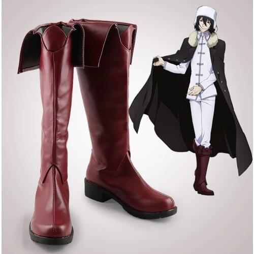 Bungou Stray Dogs Fyodor Dostoevsky Anime boots Cosplay Shoes