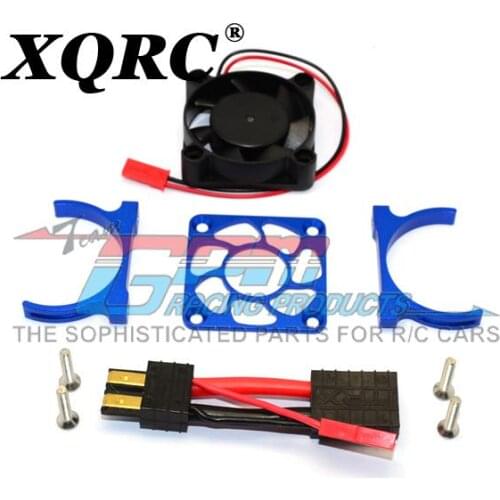 For RC car traxxas 1 / 10 trx-4 GT4 slash 4x4 metal motor / motor 38 * 38mm cooling fan metal motor cooling fan