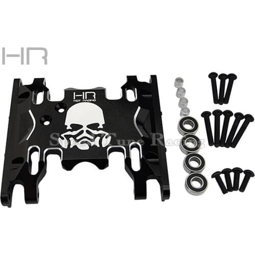 Hot Racing CNC machined aluminum alloy middle gear box guard for AXIAL SCX10II 90046 90047