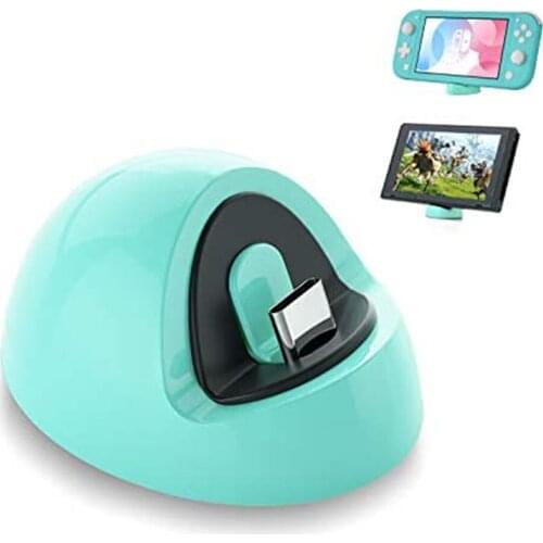 For NS Switch / Switch Lite Game Console Accessories Games Charger Dock Portable Mini Charger Base Stands Charging Dock Station