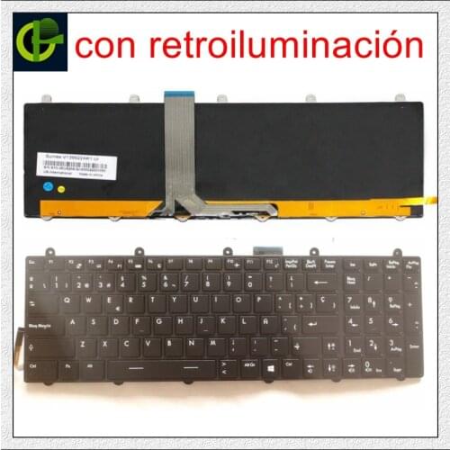 Spanish Keyboard for MSI GP60 GP70 CR70 CR61 CX61 CX70 CR60 GE70 GE60 GT60 GT70 GX60 GX70 0NC 0ND 0NE 2OC 2OD 2PC Latin LA SP