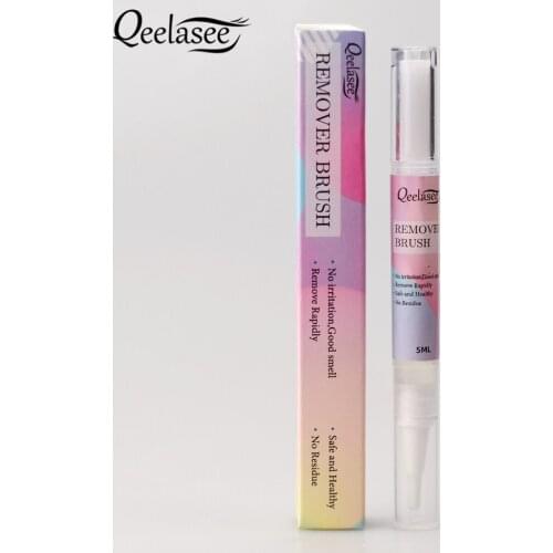 Qeelasee 5ml Remover Brush Pen for Eyelash Extension Glue Fast Removing Eyelash Extensions Makeup Tools Gel Remover