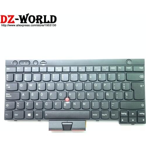 ES SPA Spanish Keyboard for Lenovo Thinkpad L430 L530 T430 T430S X230 T530 W530 X230i X230 Tablet No Backlight Teclado 04X1325