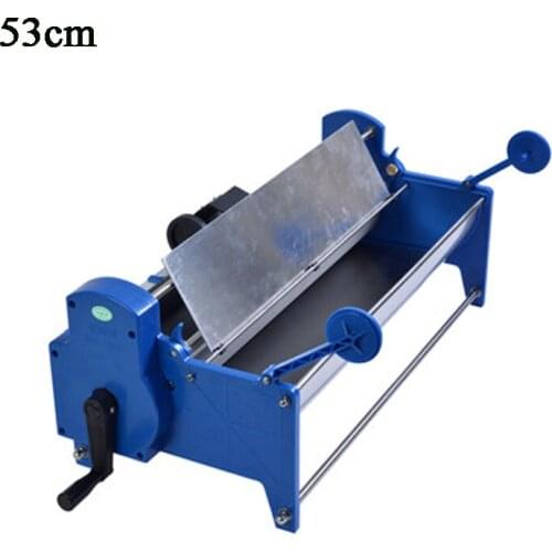 Manual 53cm Wallpaper Gluing Machine Coater Paste Cementing Machine Gumming Starching Gluing Machine