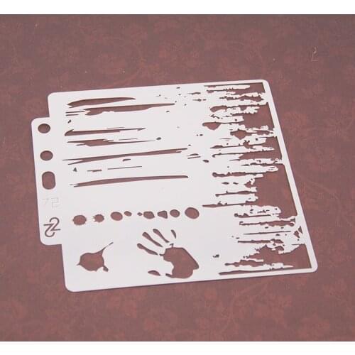 Handprint Layering Stencils Drawing Color Spraying Stencil for Diy scrapbook/photo album coloring,painting stencil,home decor