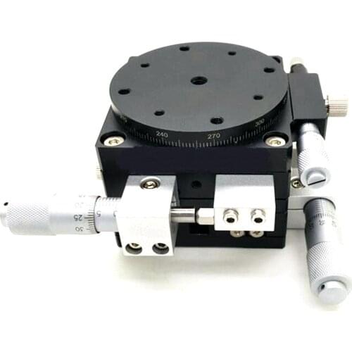 XYR linear/rotation(rotary) stage 40X40mm Inseparable cross-roller bearing For Automation Sliding Linear CNC Photology Equipment