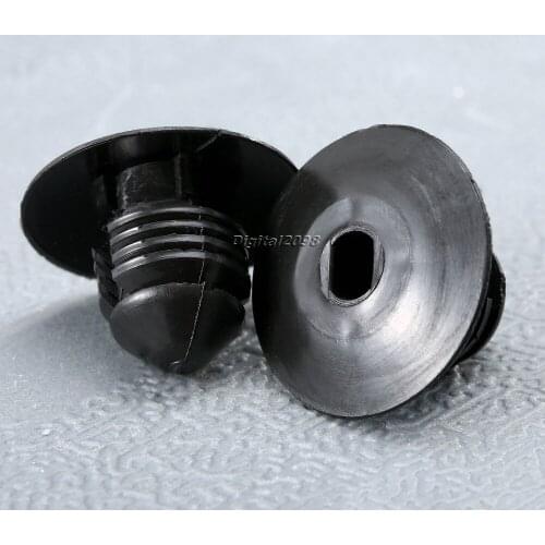 Yetaha 50Pcs Car Door Trim Clip Auto Front Bumper Fastener 13mm Dia Hole Push Retainer Fender Cover Rivets Clips for Automobile