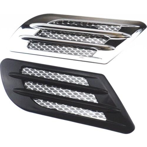 1 pair of side net cover car air outlet decorative stickers for BMW 1 2 3 4 5 6 7 Series X1 X3 X4 X5 X6 325 328 F30 Car sticker