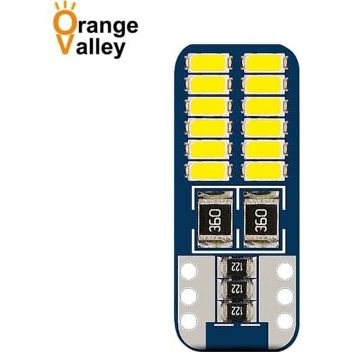 500Pcs T10 W5W 24 LEDs 194 501 Auto 3014 SMD Car Interior lights Clearance Lamp DC 12V