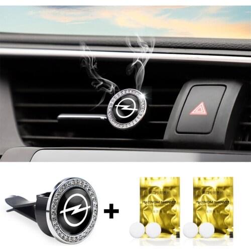 1Set Car Vent Perfume Aroma Diffuser Aromatherapy Clip For Opel Corsa Astra Insignia Vectra Zafira Meriva Mokka Grandland Vivaro