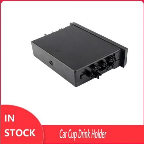 Auto Car Cup Holder Drink Holders Double Din Radio Pocket Tray Storage Drink Bottle Stand Phone Keys Organizer Car Accessories
