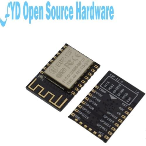 10PCS ESP-12F (ESP-12E upgrade) ESP8266 Remote Serial Port WIFI Wireless Module ESP8266 4M Flash IOT