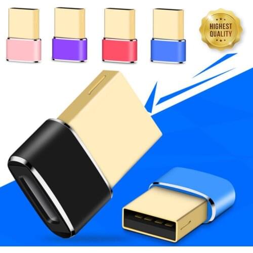 FAST SHIP! Quality USB-C Flash Drive Type-c USB 2.0 Male To Type-c Female Converter Adapter Adapter Computer Phone Adapter