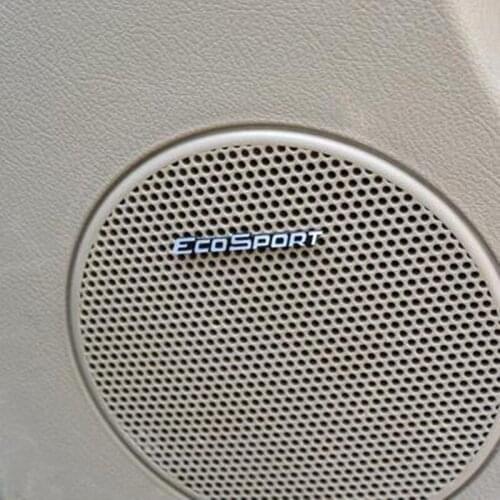 Color My Life Car Aluminum Interior Door Audio Air Vent Shift Knob Gears Trim Sticker for Ford Ecosport 2011 - 2018 Accessories