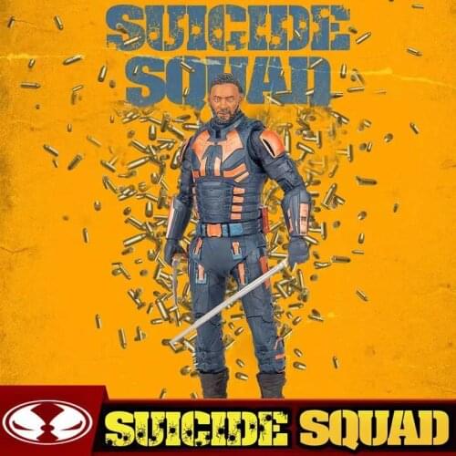 McFarlane DC Comics The Suicide Squao 2 Bloodsport King Shark Suit action figure 17cm Collectible Model Halloween Gift Toys