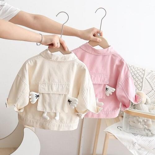 Cool Spring Winter Cartoons Coat Outerwear Top Children Clothes School Kids Costume Teenage Girl Clothing High Quality