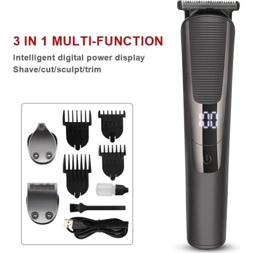 USB Electric Hair Clippers Set Mens Multifunctional Portable Travel Household Barber Shop General Personal Care Hair Repairer