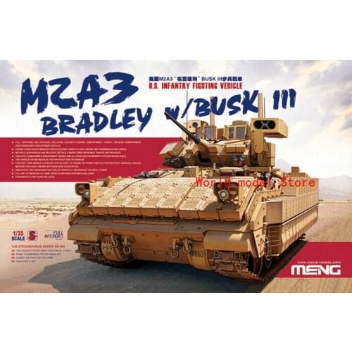 Meng 1/35 Model SS-004 U.S. Infantry Fighting Vehicle M2A3 Bradley w/BUSK III