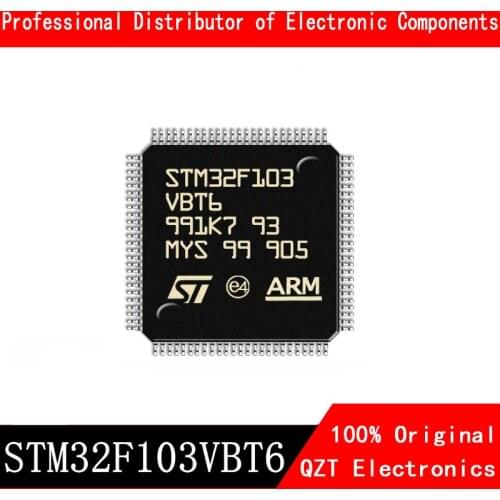 5pcs/lot new original STM32F103VBT6 STM32F103 LQFP100 microcontroller MCU In Stock