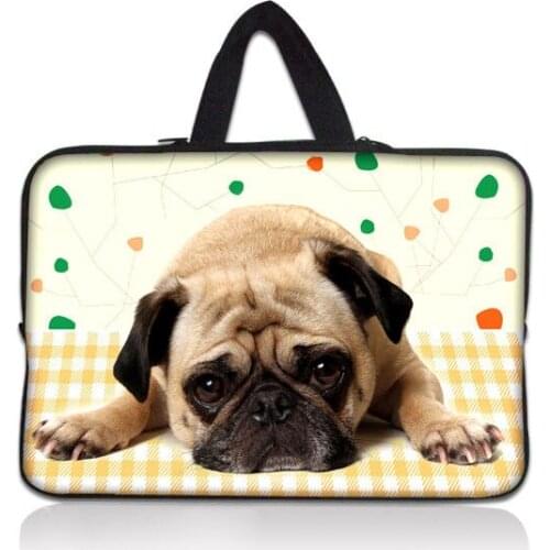 Pug Handbag Laptop Sleeve Pouch Case Cover Bag for Laptop / Notebook Computer / Chromebook 13 13.3 inch