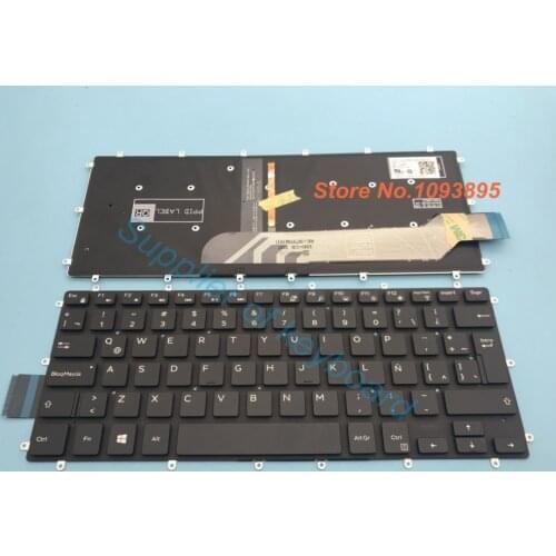 NEW Latin Spanish keyboard For DELL Inspiron 14 7460 15 7460 7560 Latin Keyboard With Backlit